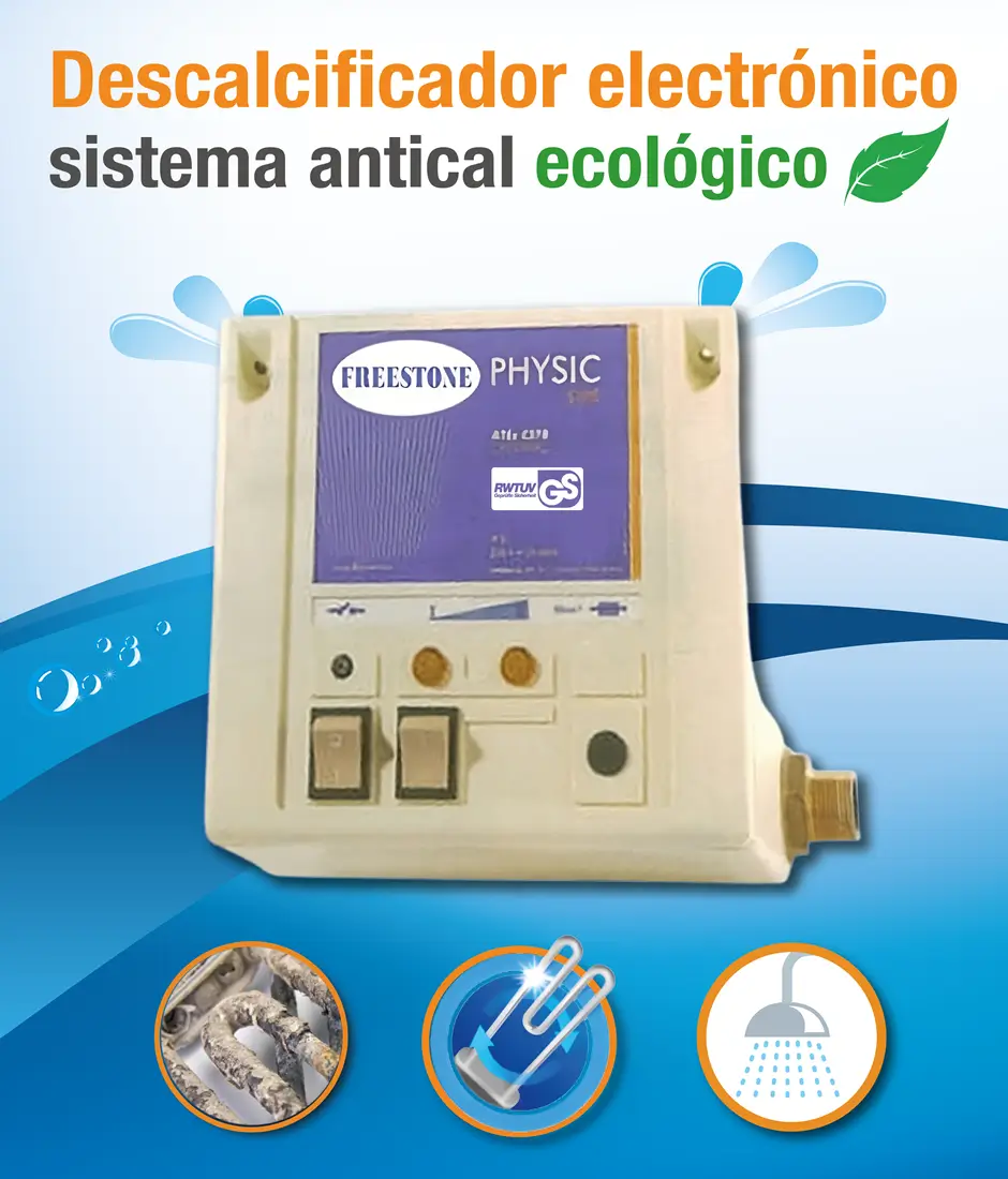Descalcificador electrónico